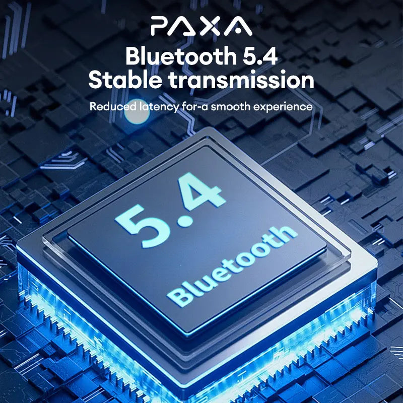 PAXA Aifriend Pro Intelligent Earphone with Full Color Touch Charging Case, Robust Bass Stereo Audio Headset, IPX5 Waterproof & Anti-Lost Search Function Earbuds